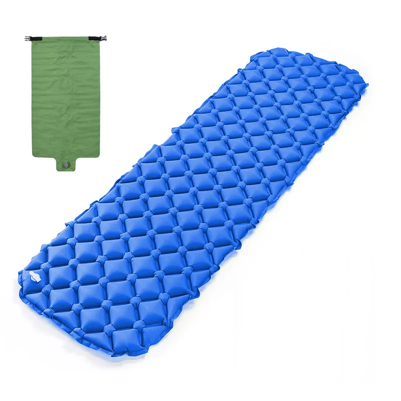 Ultralight TPU Compact Backpacking Inflatable Sleeping Mat Air Mattress Insulated Sleeping Pad for Camping Hiking Traveling