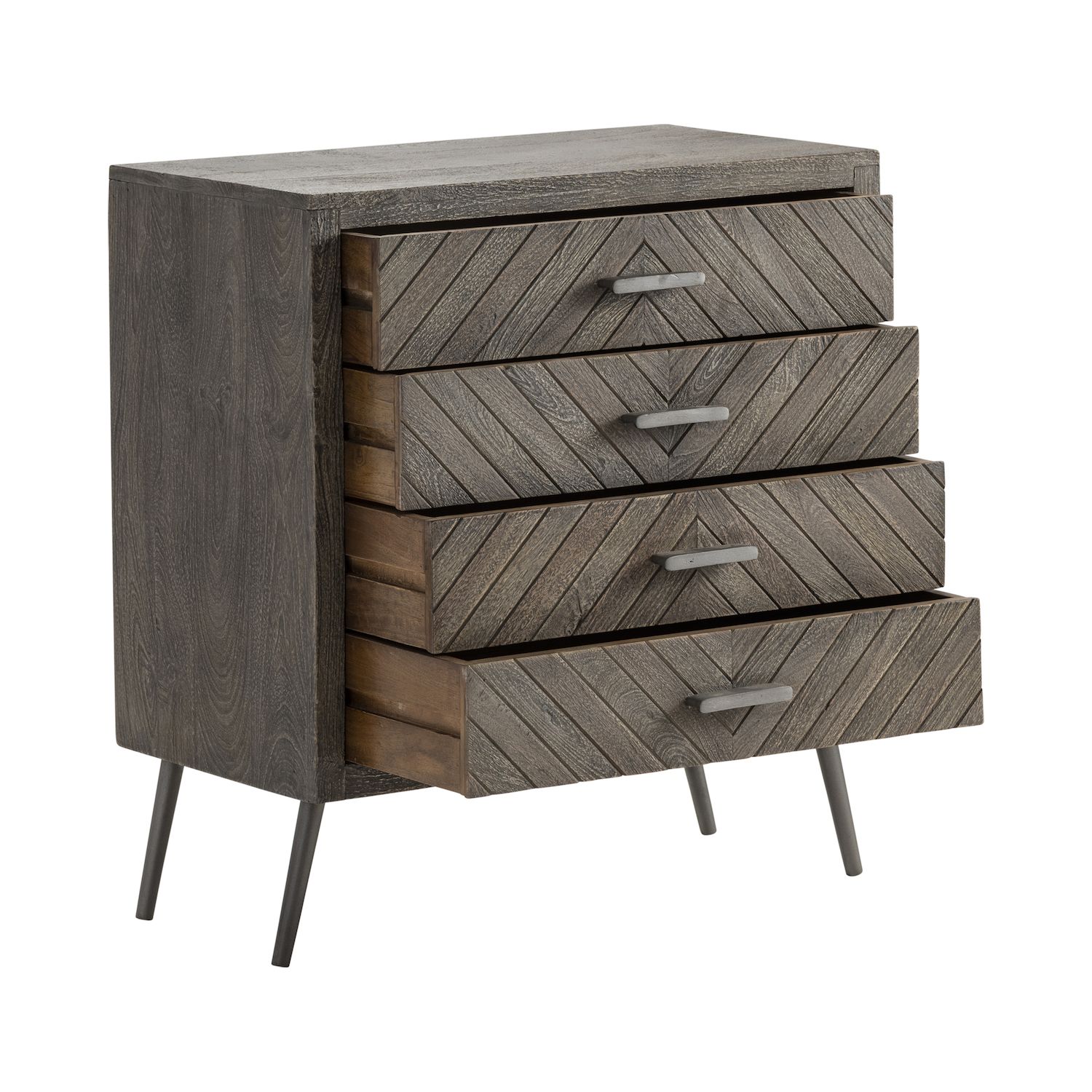 Freeport Geometric 4-Drawer Dresser