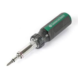 Commercial Electric Multi-Bit Screwdriver and Nut Driver CE180604