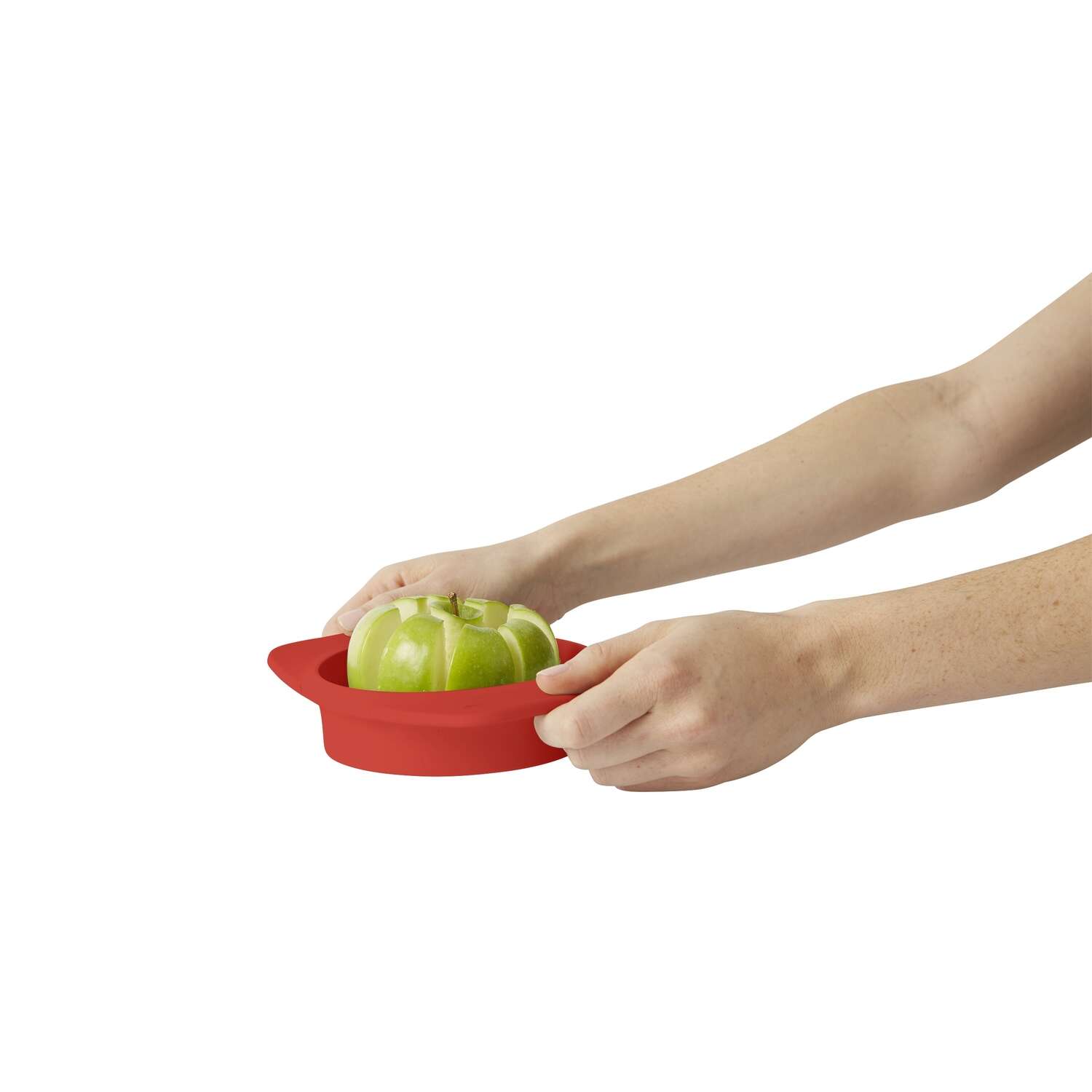 Chefn Red Plastic Apple Corer/Slicer