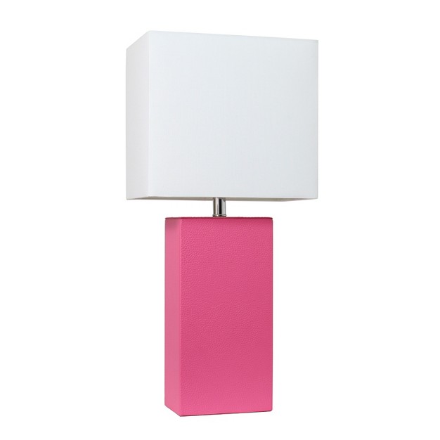 Monaco Avenue Modern Leather Table Lamp Elegant Designs