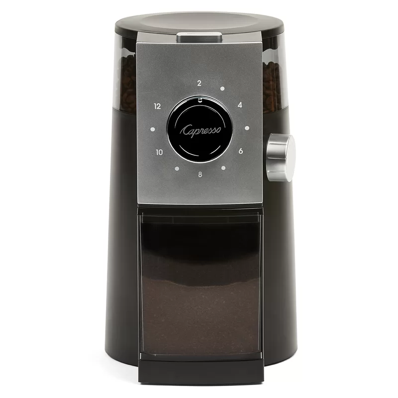 Capresso Grind Select Coffee Grinder， 10 ounce， Black