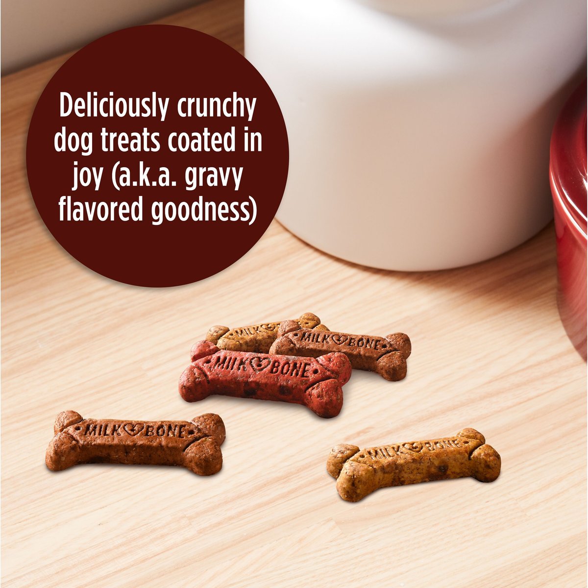 Milk-Bone GravyBones Biscuits Dog Treats