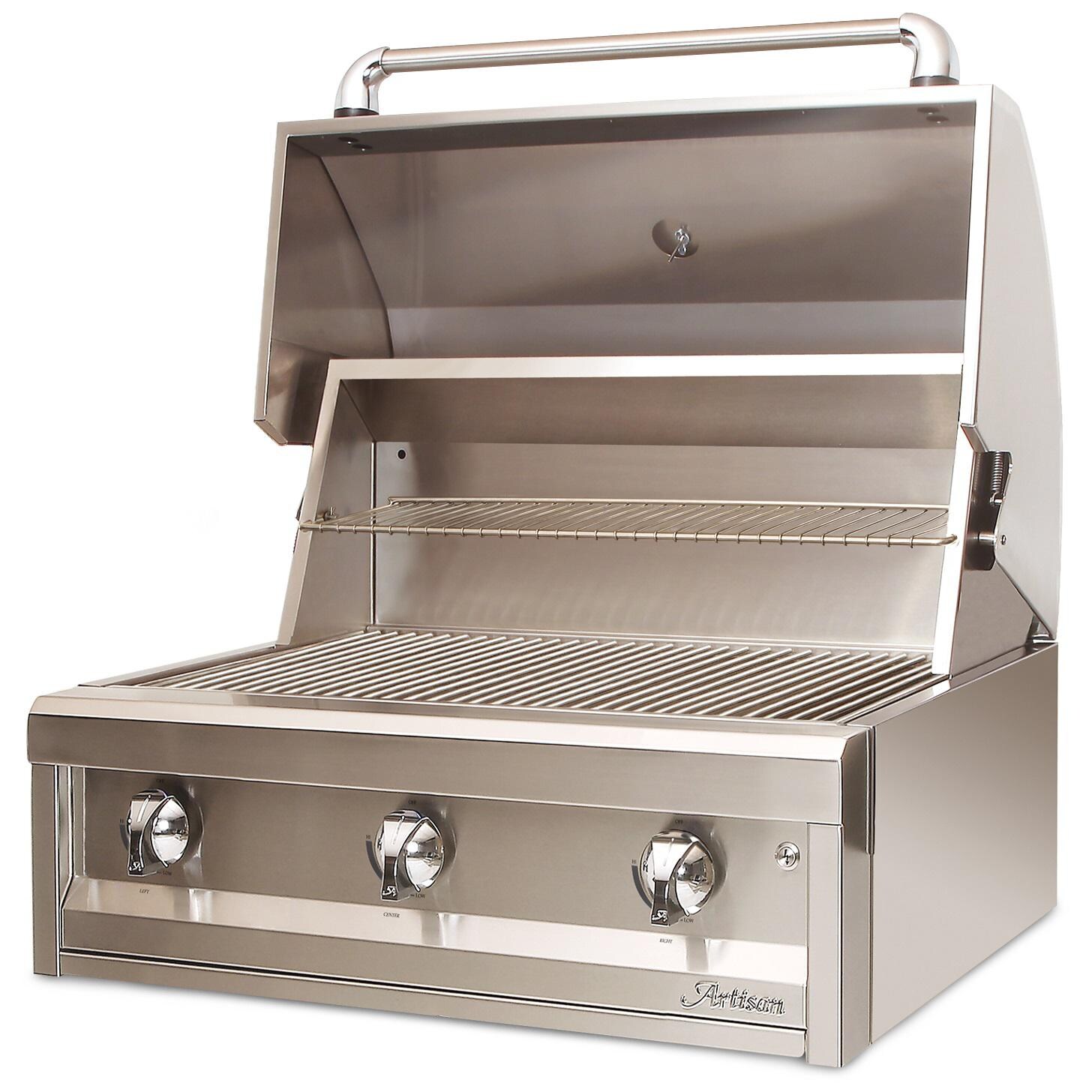 Artisan American Eagle 32-Inch 3-Burner Built-In Natural Gas Grill