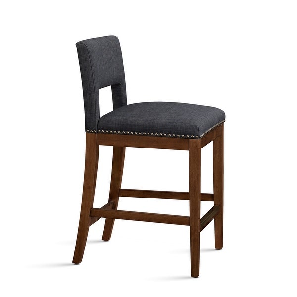 Robbins Dark Grey Counter Stool by Greyson Living