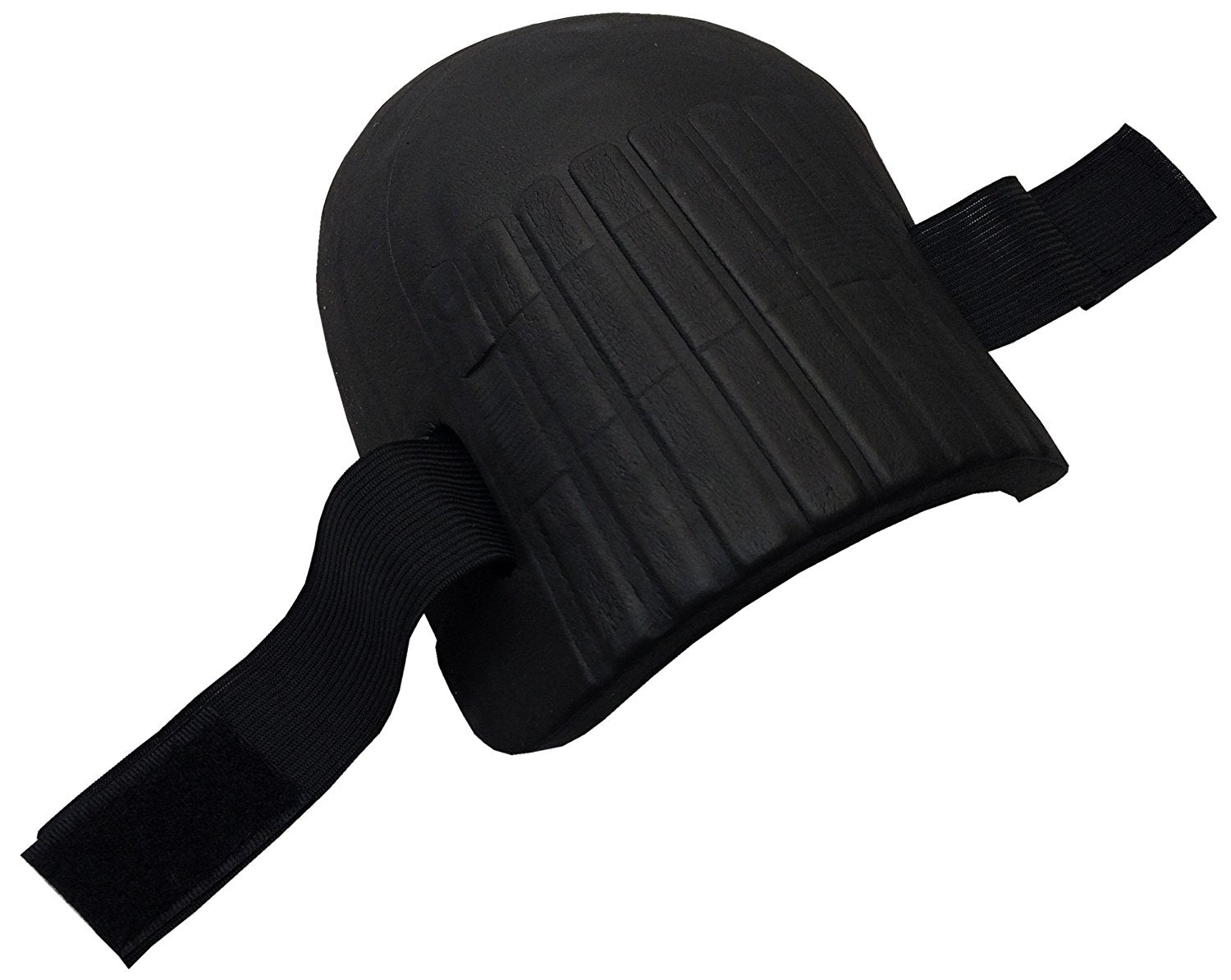 Comfortable Soft Foam Kneepad in Black With Loop Closure