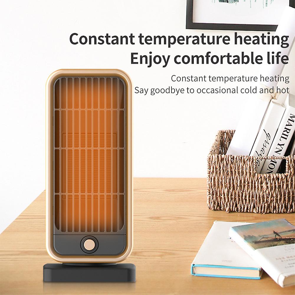 Portable Electric Space Heater 500w Ceramic Room Heater With Dump And Overheat Protection