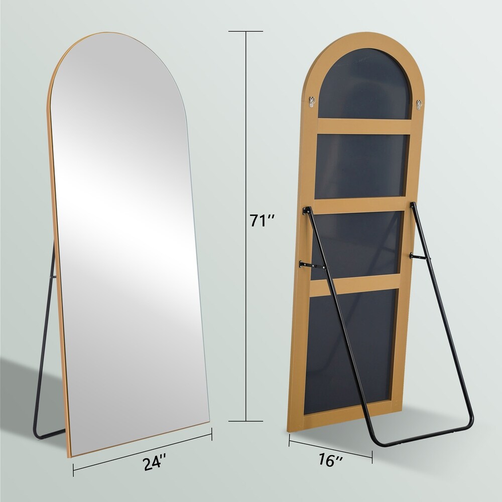 Arch Large Full Length Mirror Wall Mirror Floor Mirror With Stand