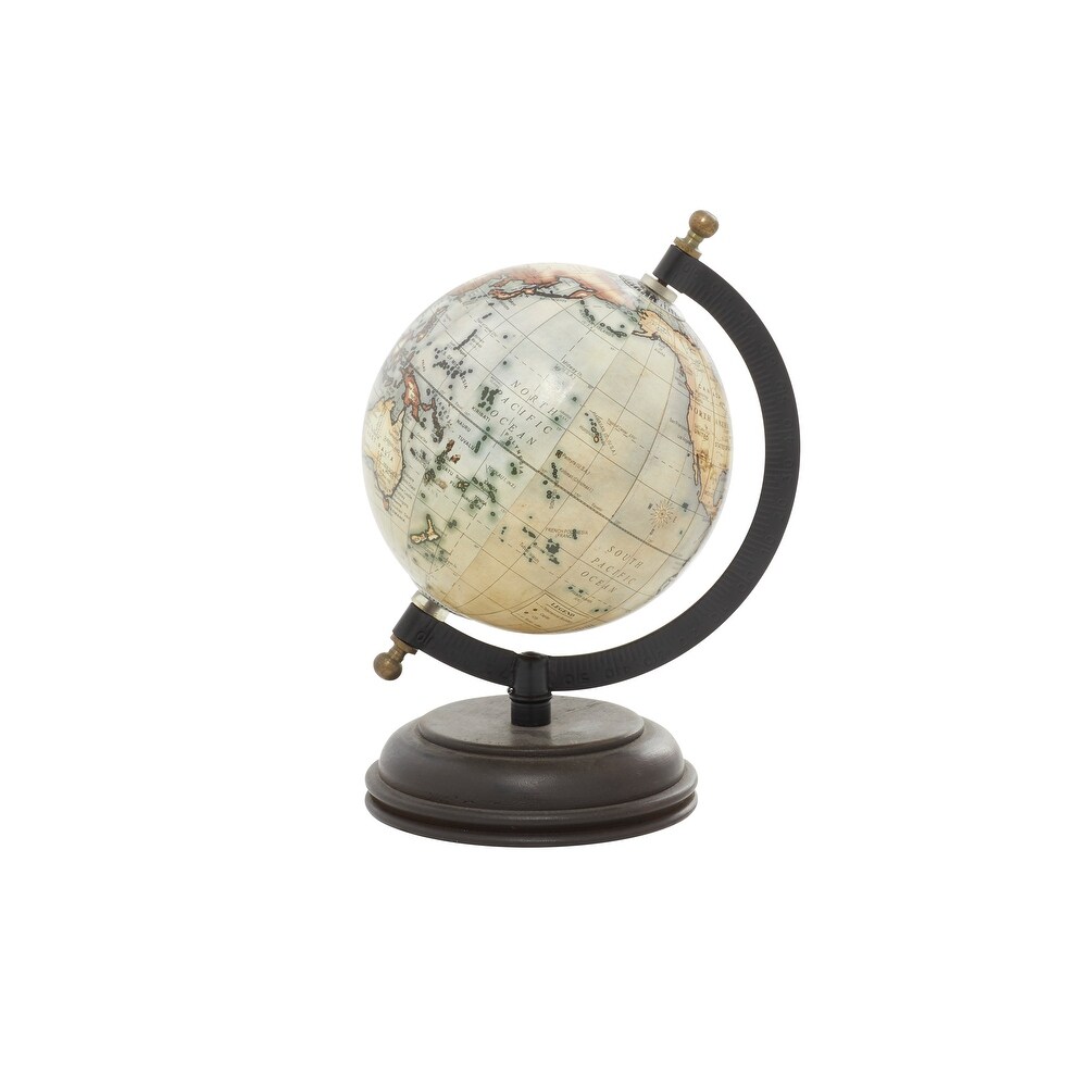 Wood Rustic Globe