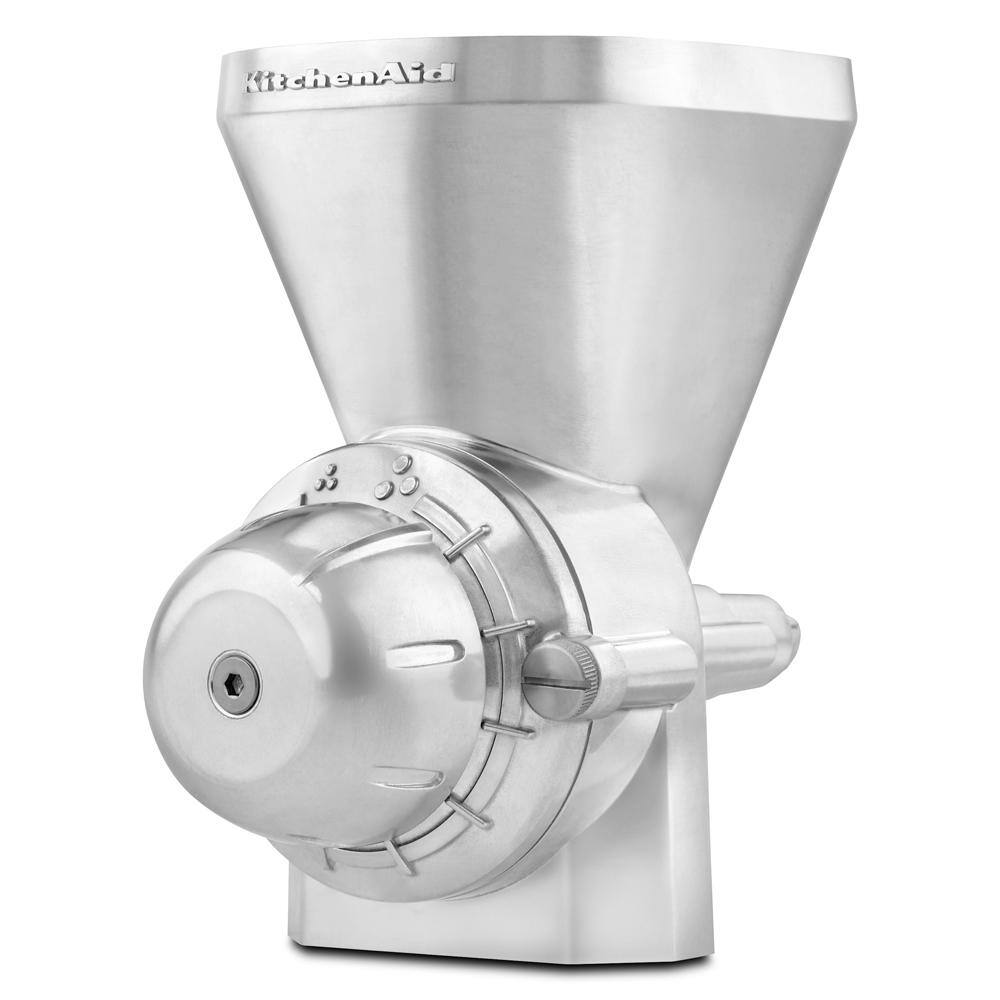 KitchenAid All Metal Grey Grain Mill Attachment for KitchenAid Stand Mixer KGM