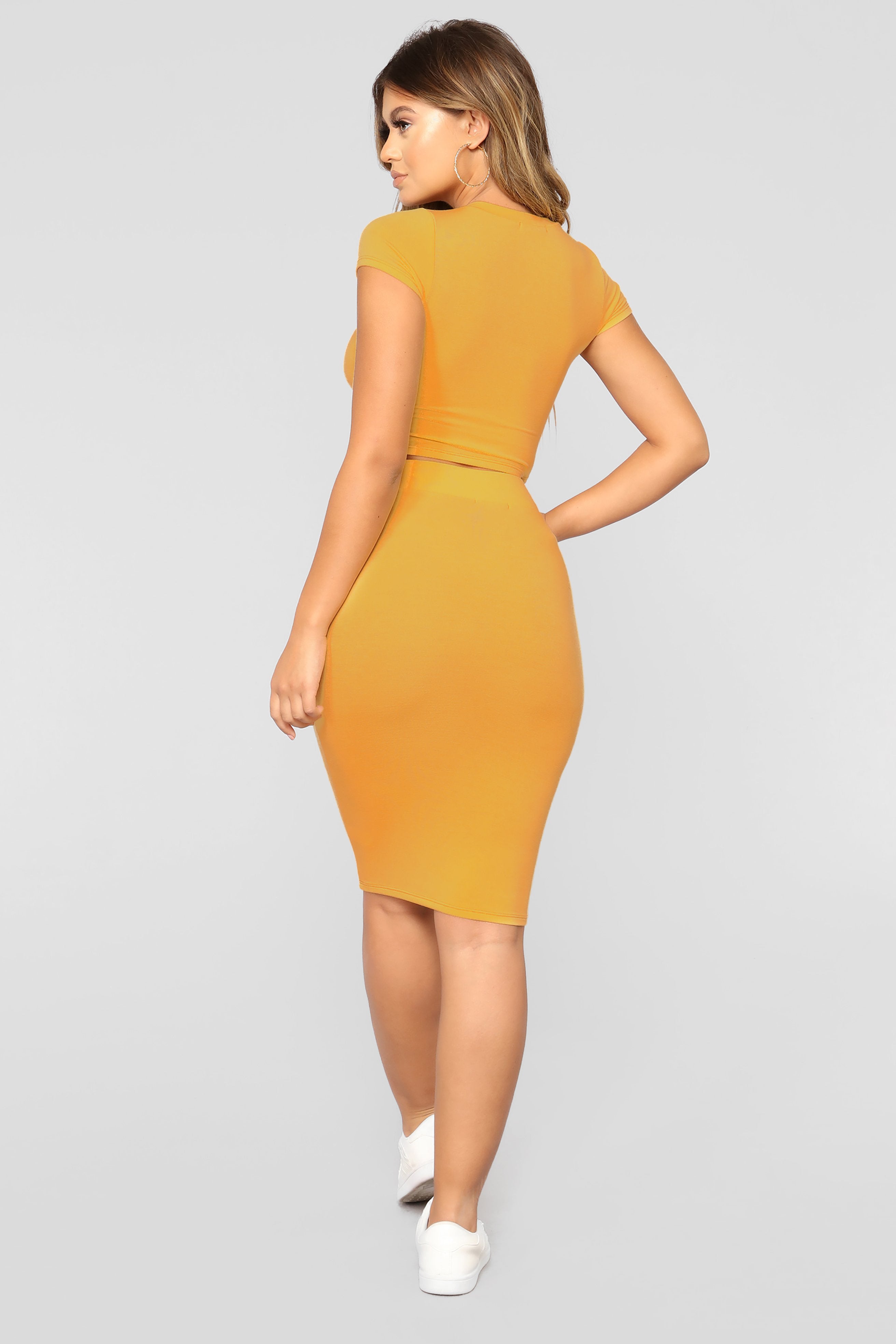 Casual Lover Skirt - Yellow