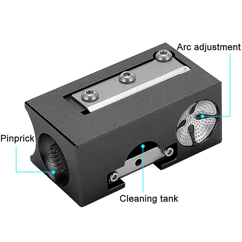 Billiard Cue Tip Grinding Tool Multifunctional Repair Shaper Snooker Pool Tips Round Cutting With Pinprick Billiard Accessories