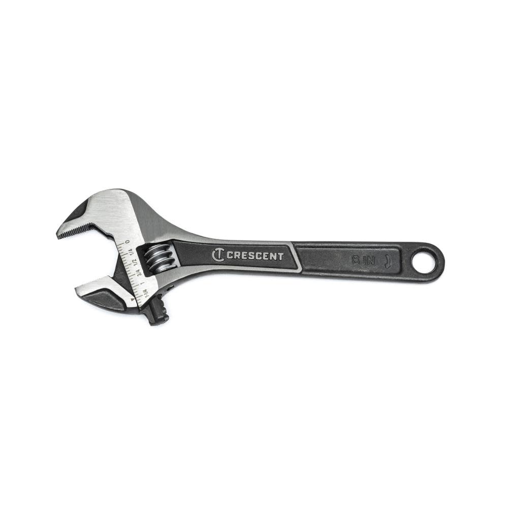 8 Wide Jaw Adjustable Wrench