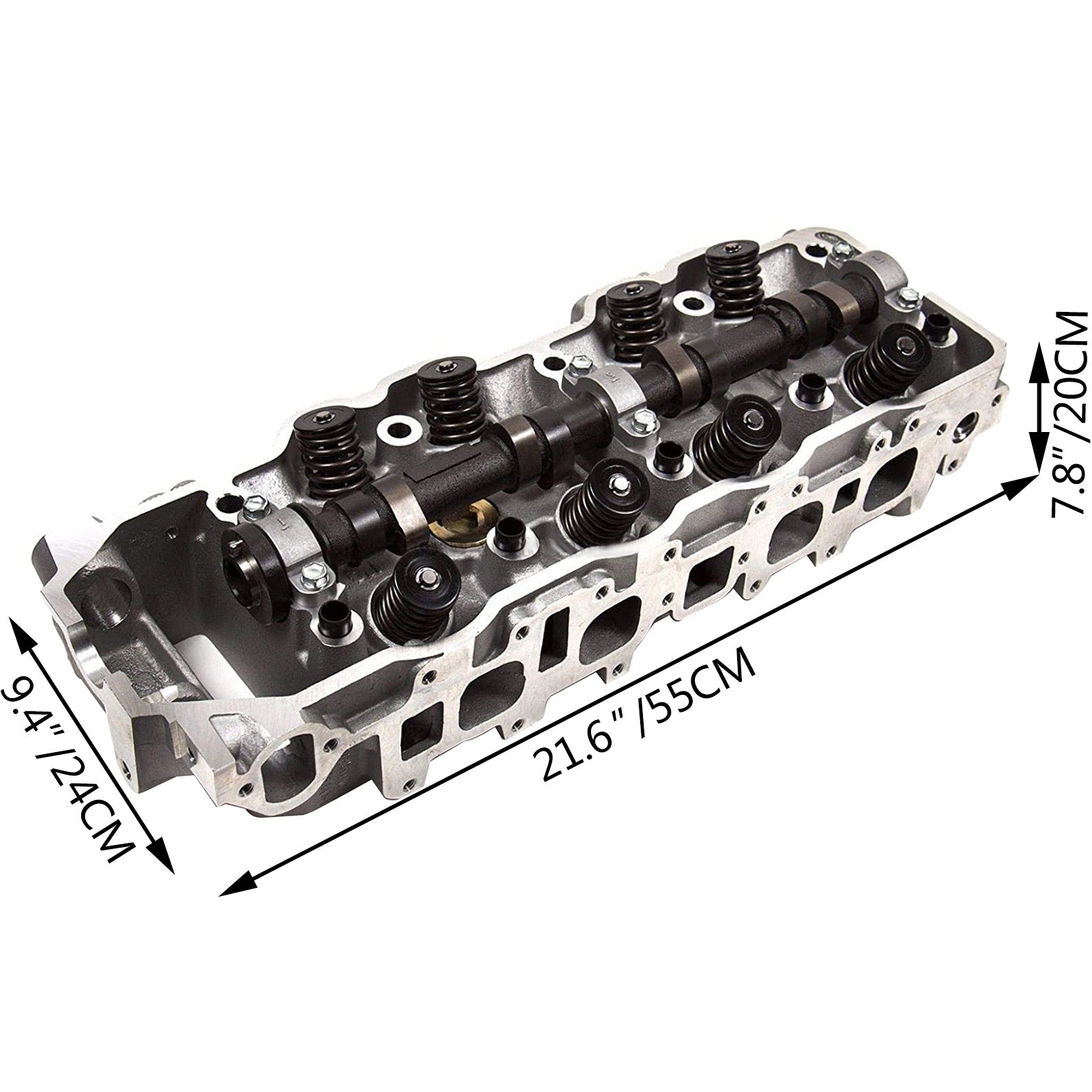 VEVOR Complete Cylinder Head for 85-95 Toyota 22R 22RE 22RE 2.4L SOHC Pickup 4Runner Speed (for 85-95 Toyota)