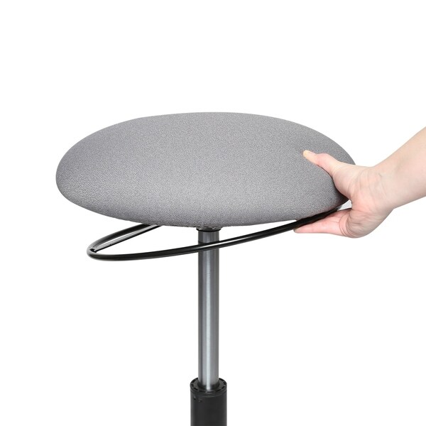 airLIFT 360 Sit-Stand Adjustable Ergonomic Active Balance Non-Slip Desk Stool