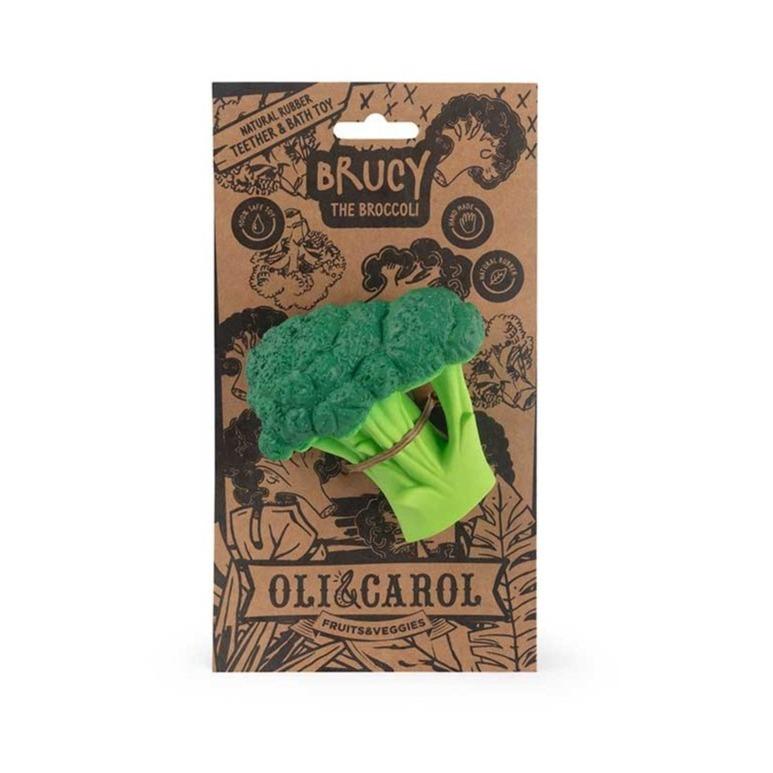 Brucy the Broccoli Teether by Oli & Carol