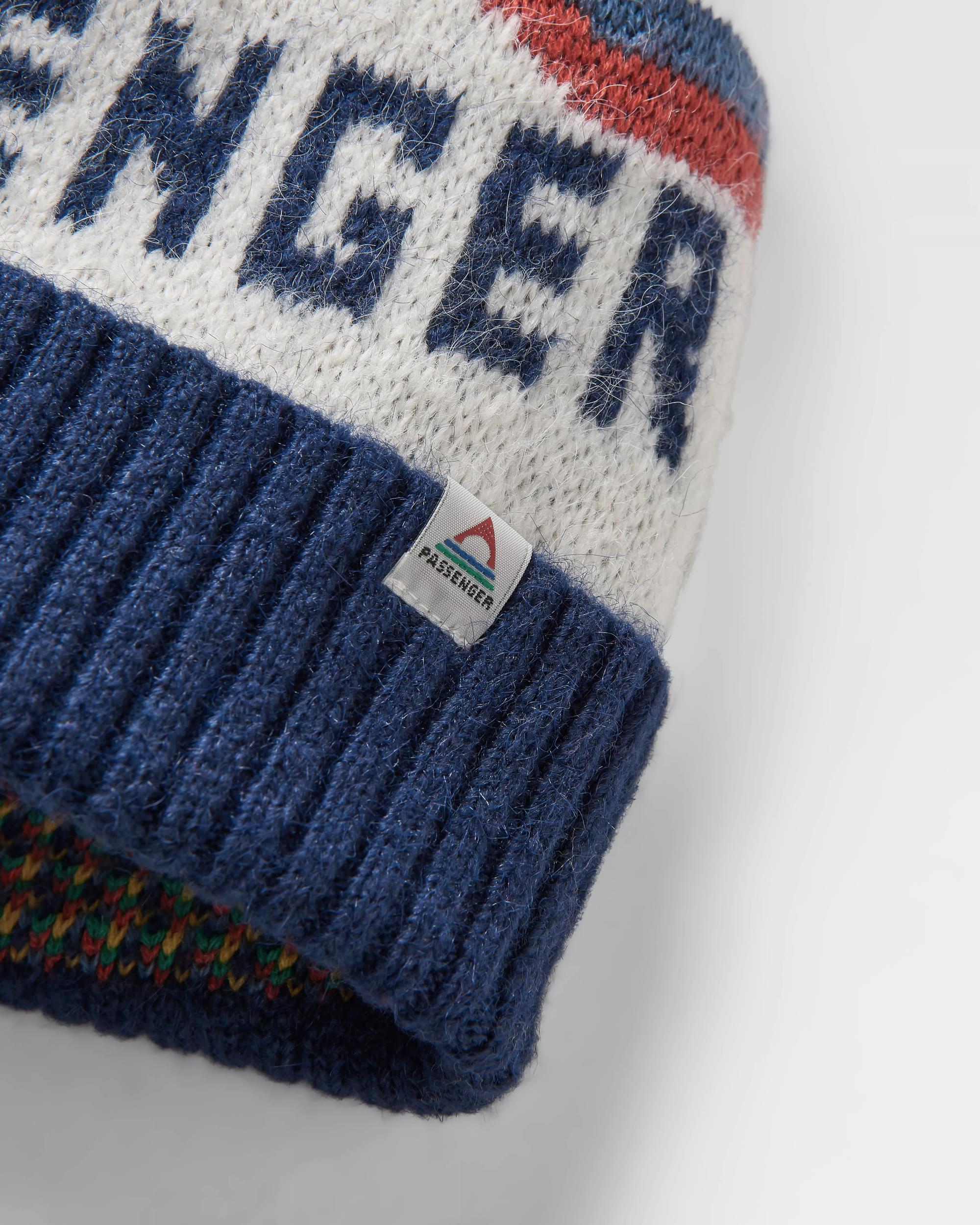 Passenger Recycled Bobble Hat - Vintage White