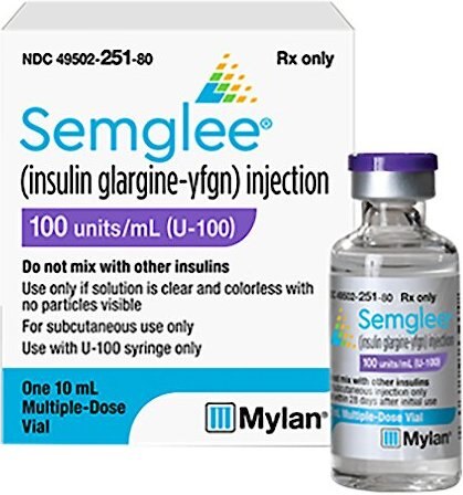 Semglee (insulin glargine-yfgn) U-100 Injectable