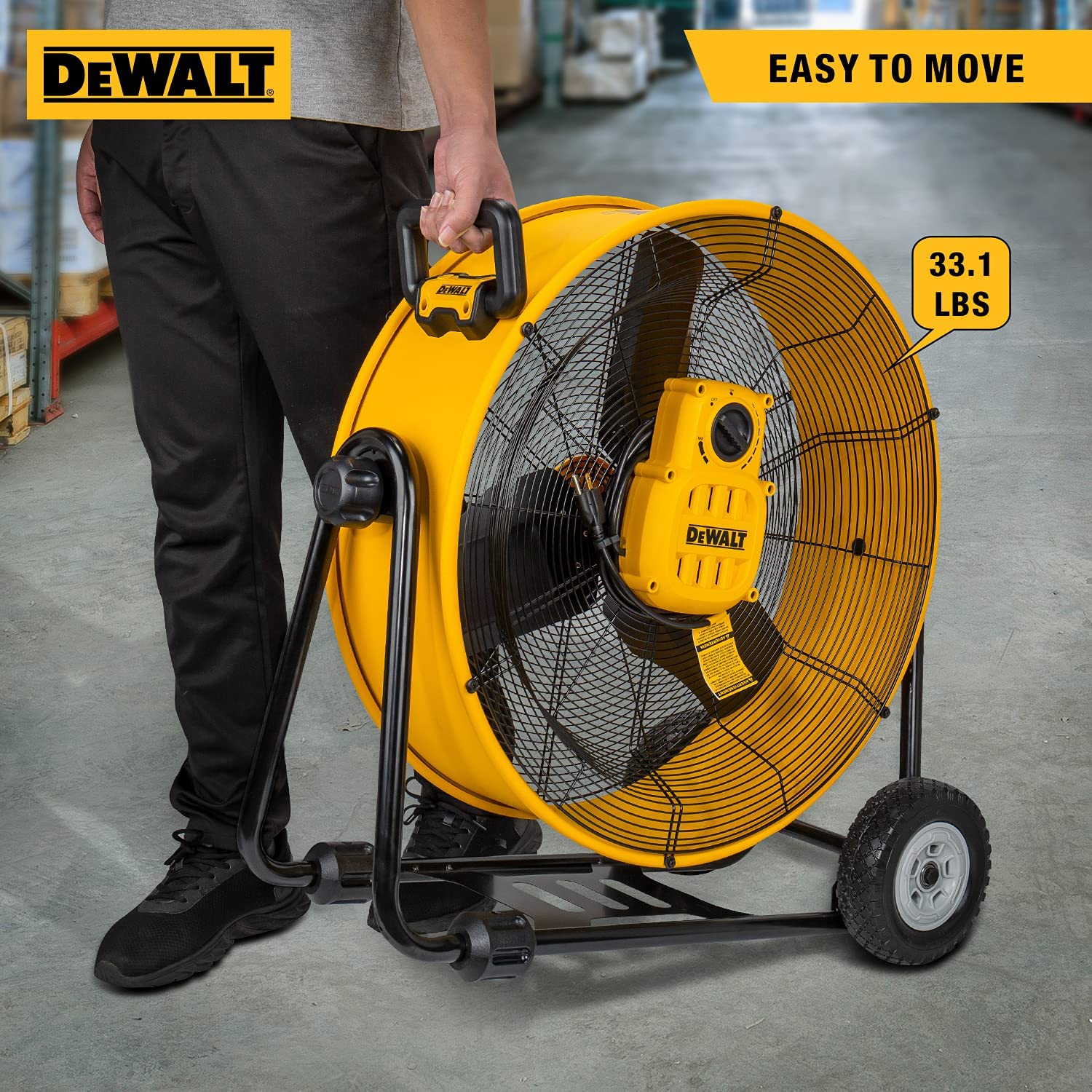 DEWALT 24 Heavy Duty Drum Fan (DXF-2490)