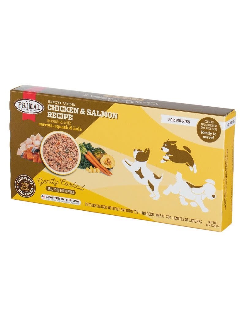 Primal Gently Cooked Chicken and Salmon Grain Free Frozen Dog Food