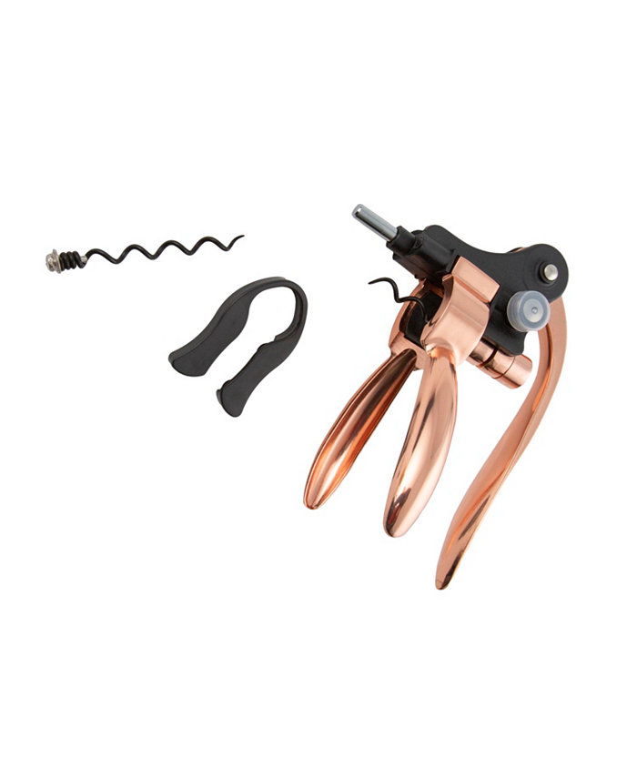 Cambridge Copper Wine Opener with Black Leather Case