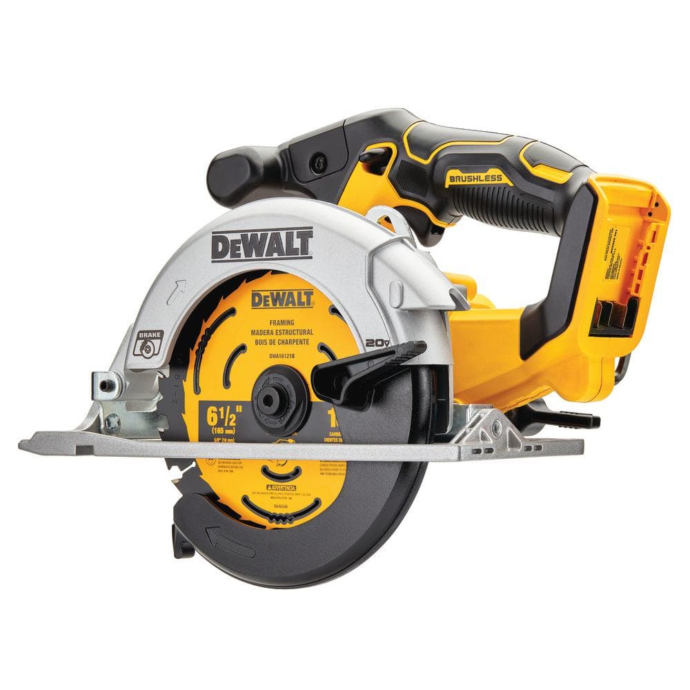 DEWALT 20V MAX Cordless Brushless 6-1/2 in. Circular Saw (Tool Only) DCS565B