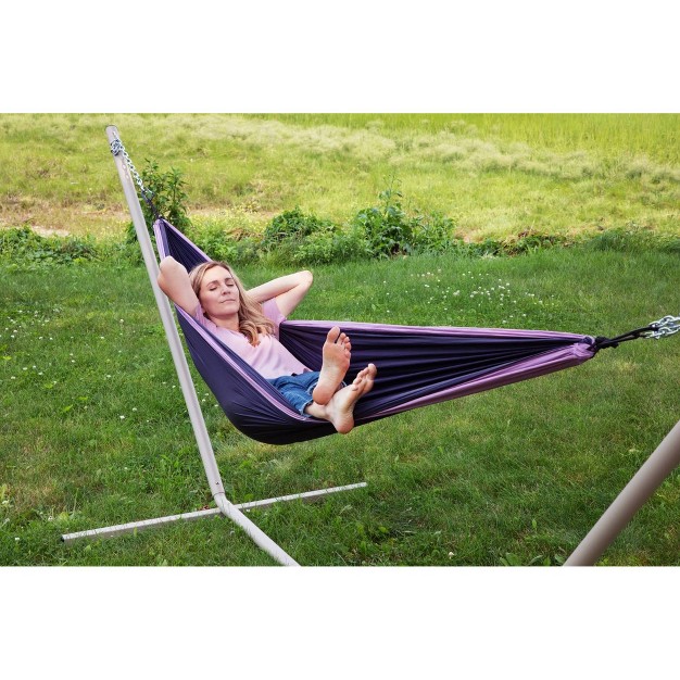 Makena Camping Hammock Pink purple Sol Living