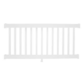 Weatherables Walton 3 ft. H x 6 ft. W White Vinyl Railing Kit WWR-THDW36-S6