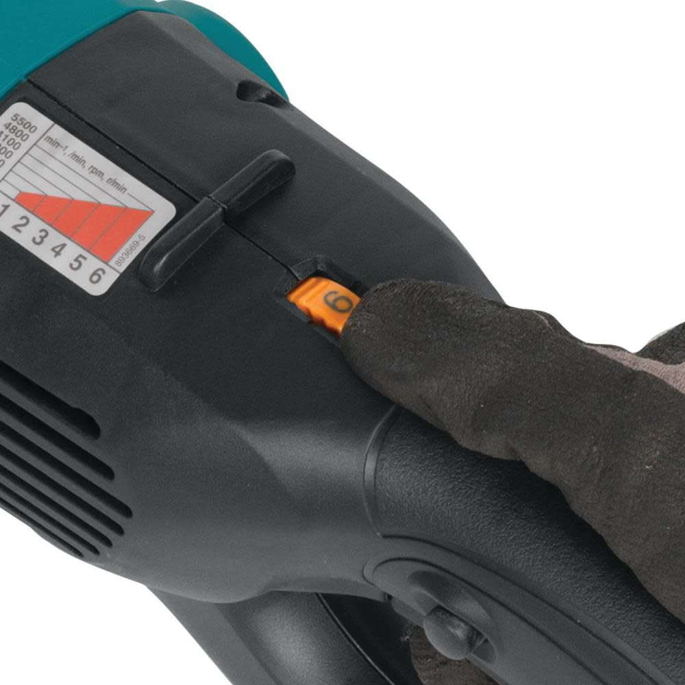 Makita 5 in. Electronic Stone Polisher with Splash Guard PK5011CX1 from Makita