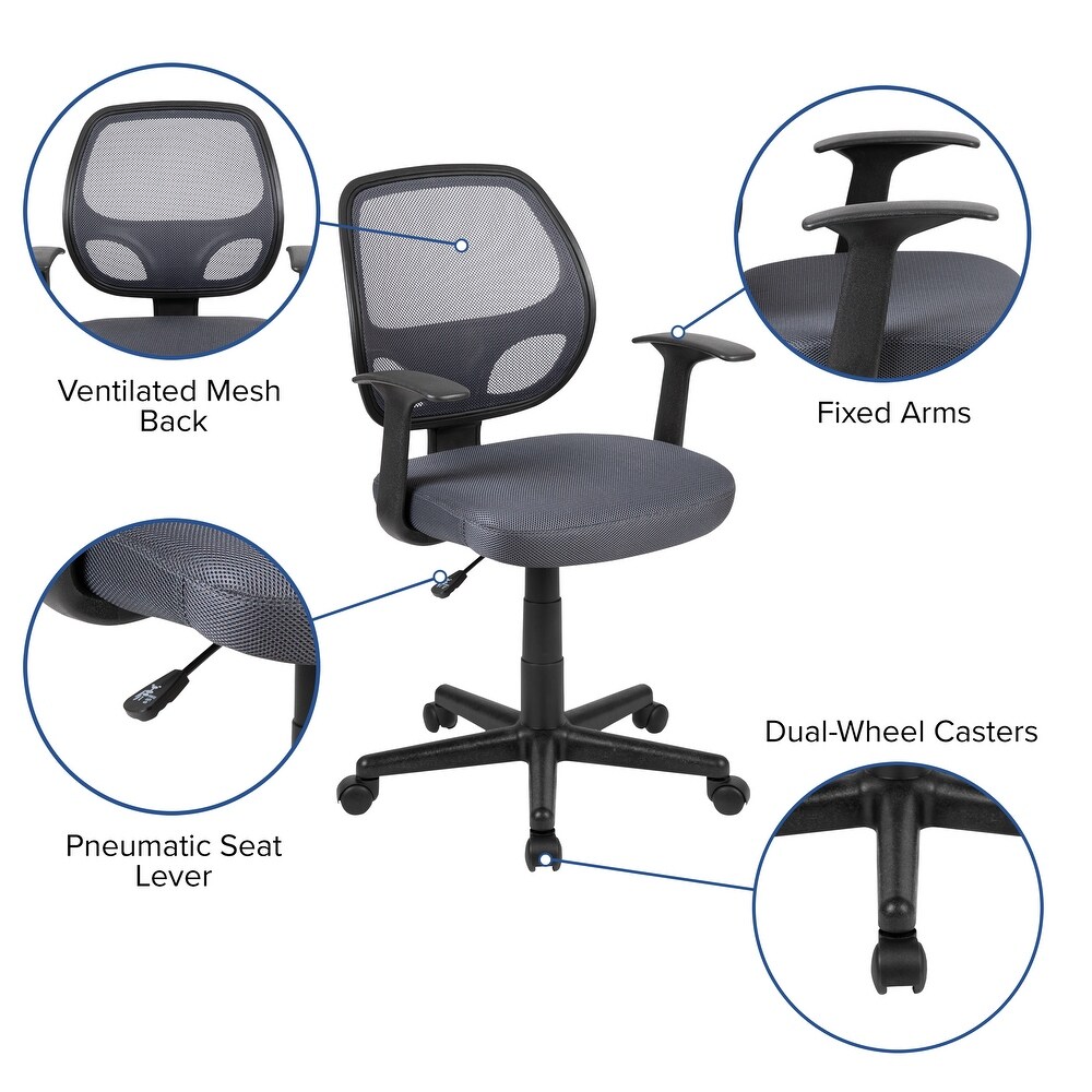 Mid back Mesh Swivel Ergonomic Office Chair