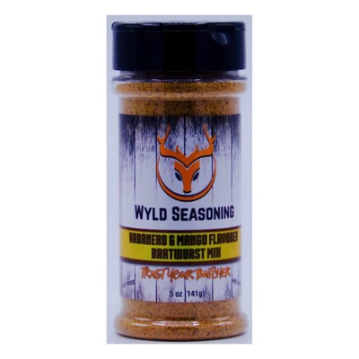 WYLD Habanero and Mango Bratwurst Seasoning