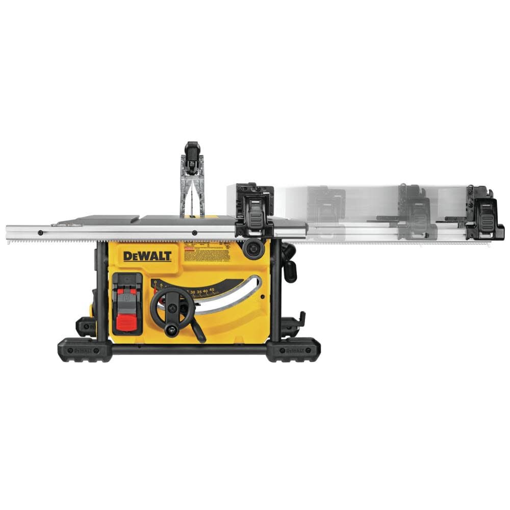 DEWALT 8 1/4" Table Saw with 20V MAX 1/2" Drill Driver Kit Bundle DWE7485DCD708C2 from DEWALT