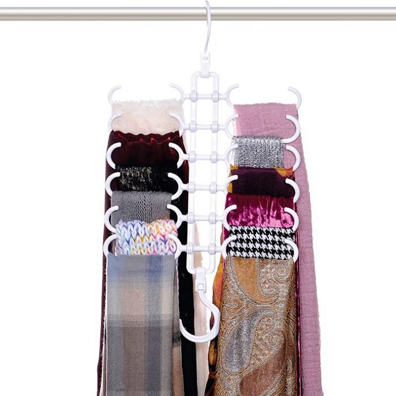 2 Pack Hanger Scarf Closet Storage Organizers