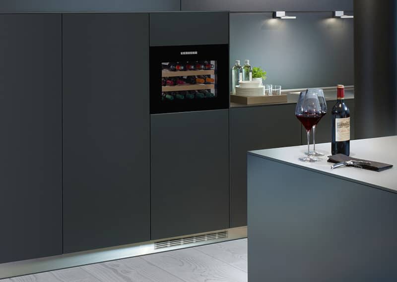 Liebherr 24 Black Frame Built-In Wine Storage Cabinet