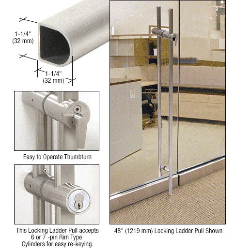 CRL Stainless 60 Designer Series D Shape Lockin...