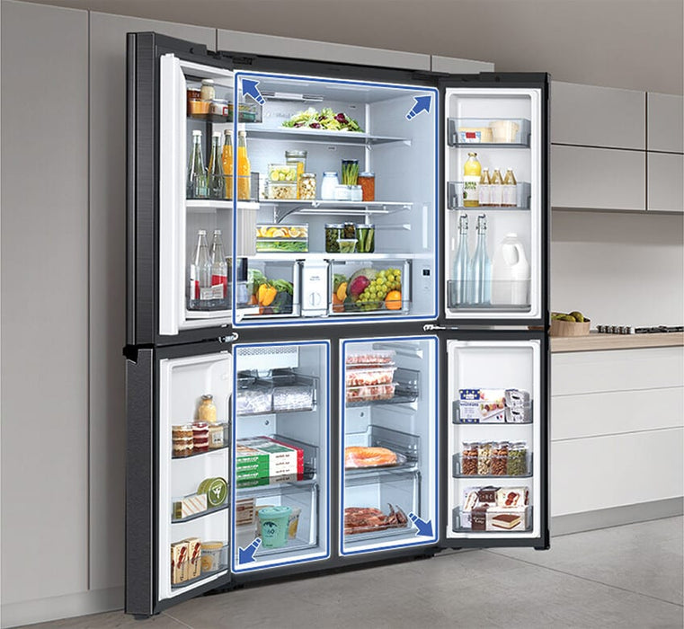 36 inch wide Counter Depth Flex Door Family Hub Refrigerator