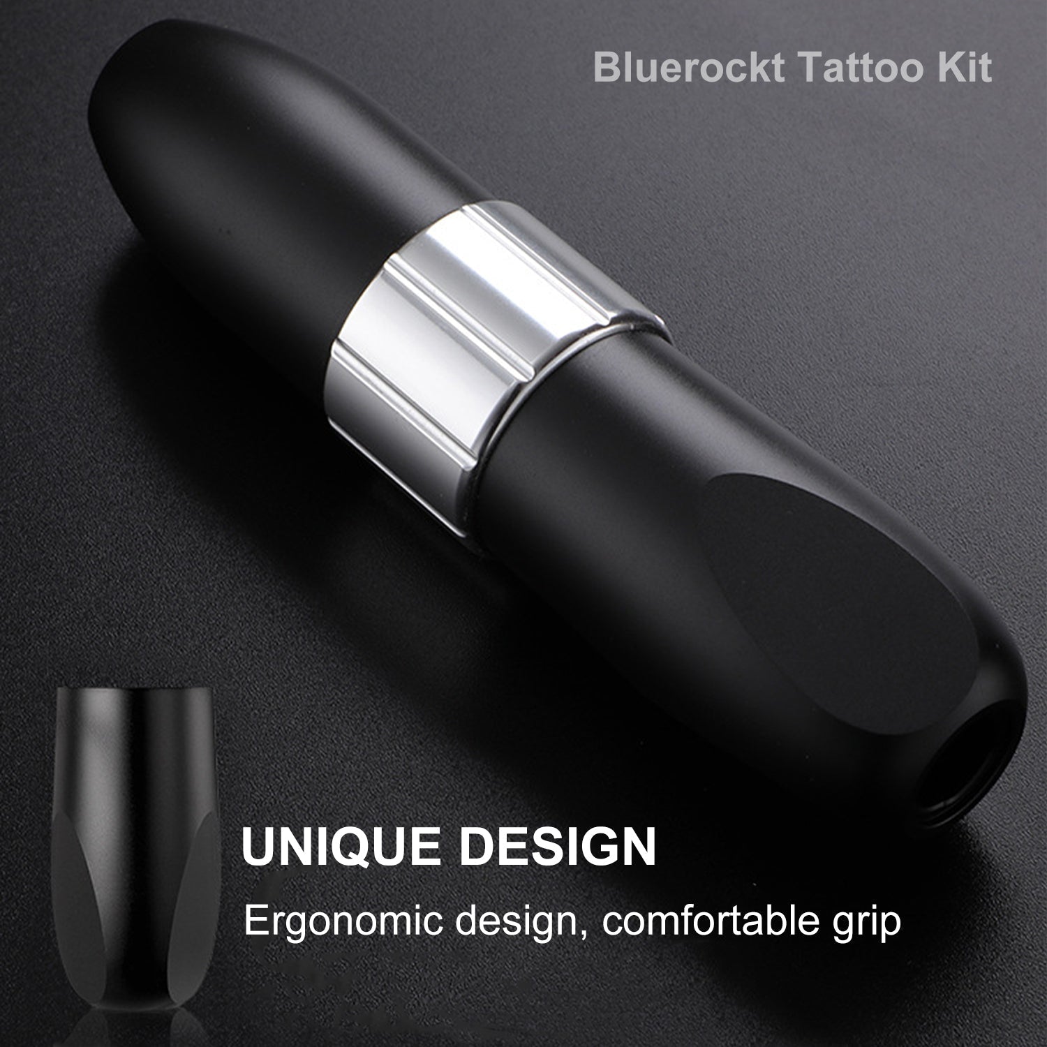 Bluerockt Tattoo Kit BTK04 With Wireless Power Supply For Tattoo Beginner