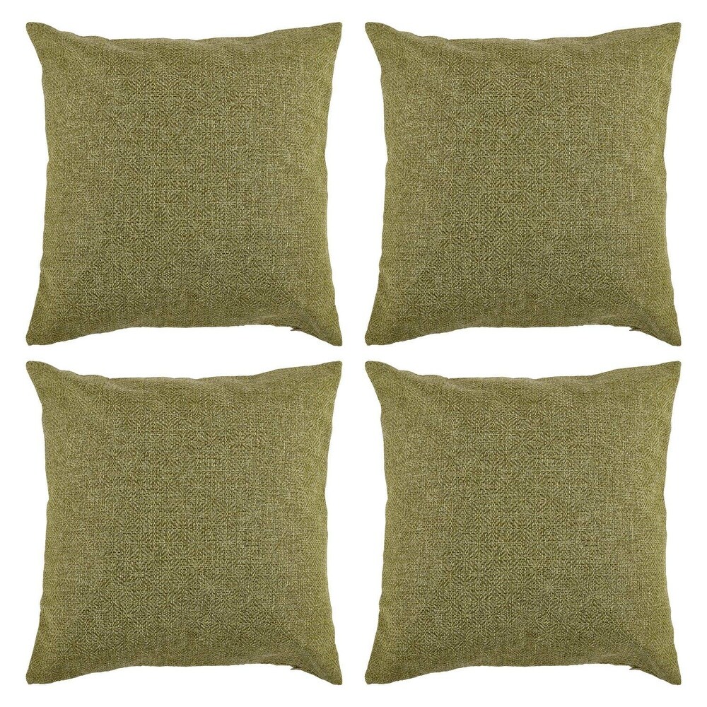 Geometry Pattern Cushion Covers Squre Throw Pillow Cases Green Melange