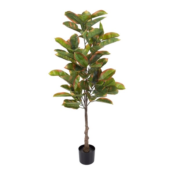 Artificial Rubber Plant