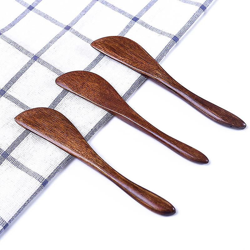 1pc Breakfast Jam Wooden Knife Mask Mud Knife For Diy Home Decor Supplies