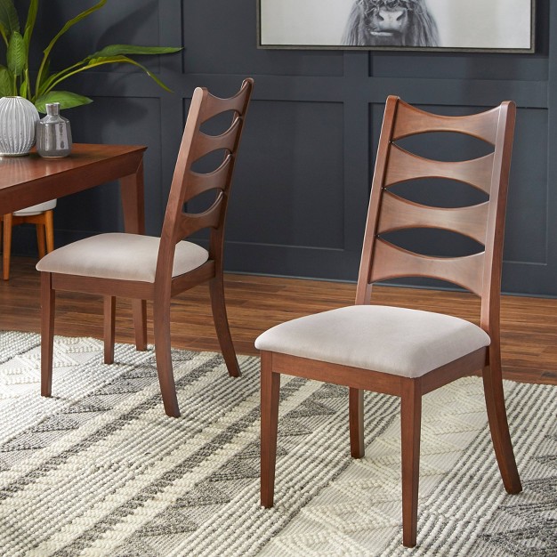 5pc Lydon Dining Set Walnut Lifestorey