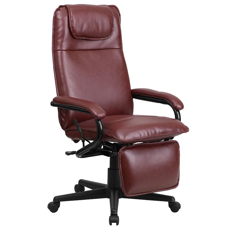 Flash Furniture Robert High Back LeatherSoft Executive Reclining Swivel Office Chair