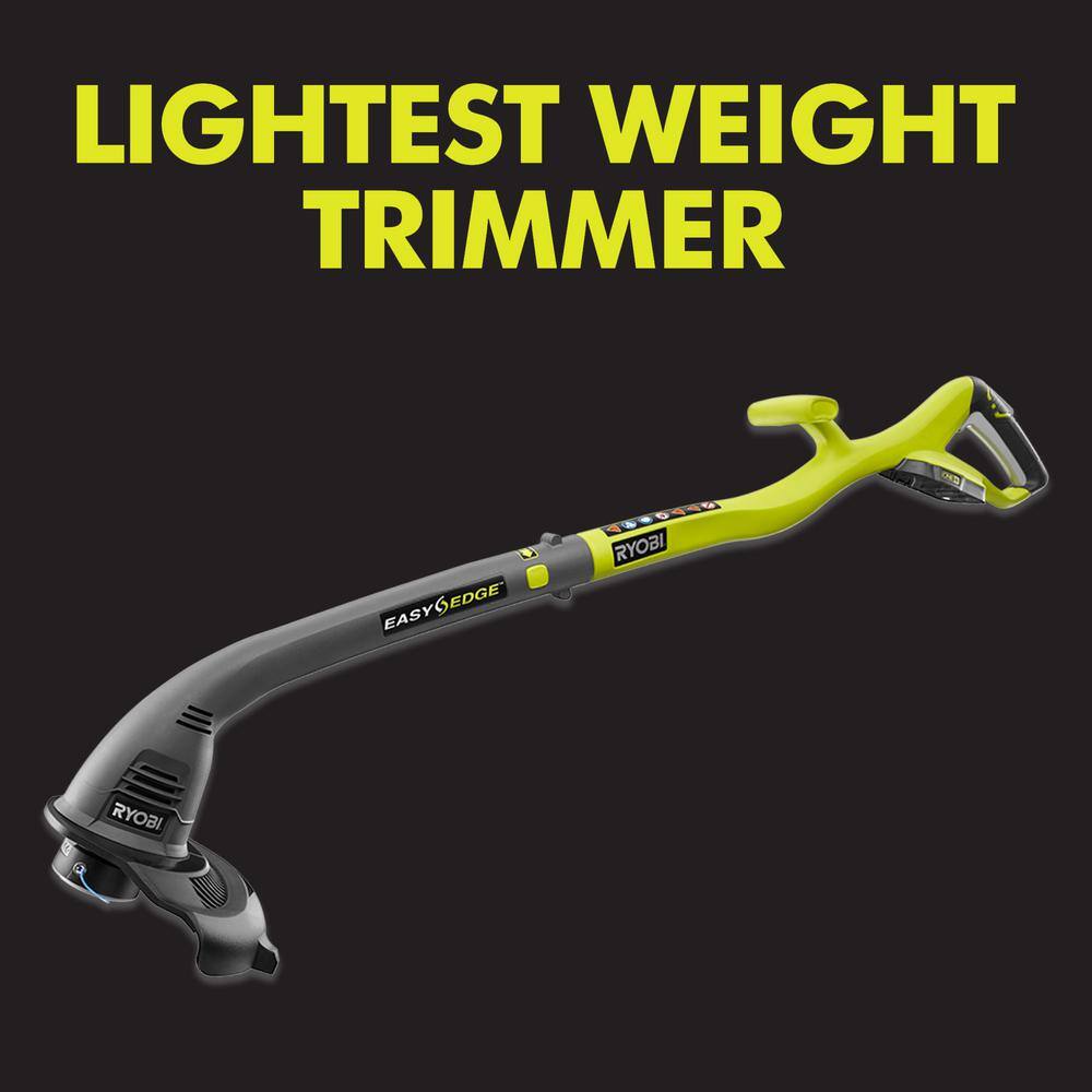 RYOBI ONE+ 18V 10 in. Cordless Battery String Trimmer and Edger (Tool Only)