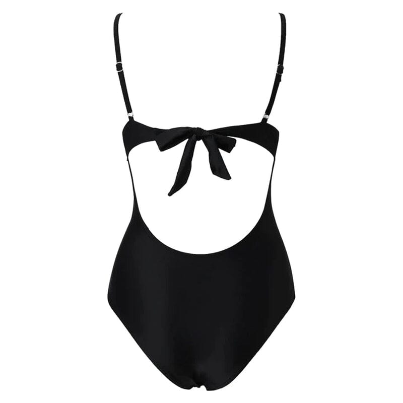 Sexy Sling Mesh One Piece Bathing Suits