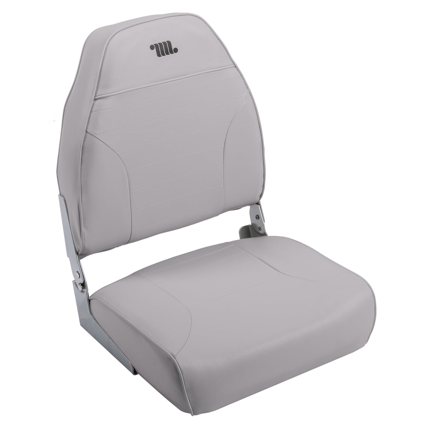 Wise 8WD588PLS-717 Standard High Back Boat Seat， Grey