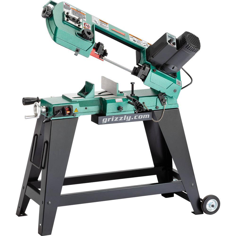 Grizzly Industrial 4 in. x 5-12 in. Variable-Speed Metal-Cutting Bandsaw G0926