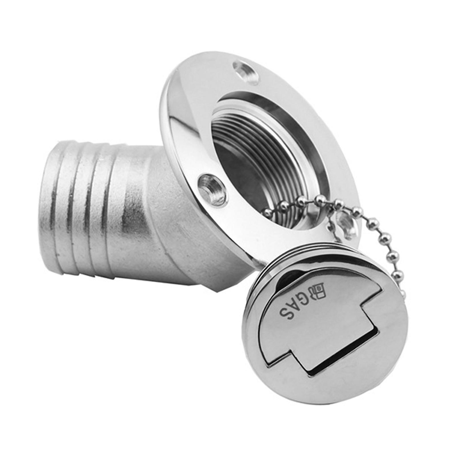 Fuel Filler Stainless Steel Prevent Seawater Corrosion Safety Convenience Yacht Fuel Port For Boat