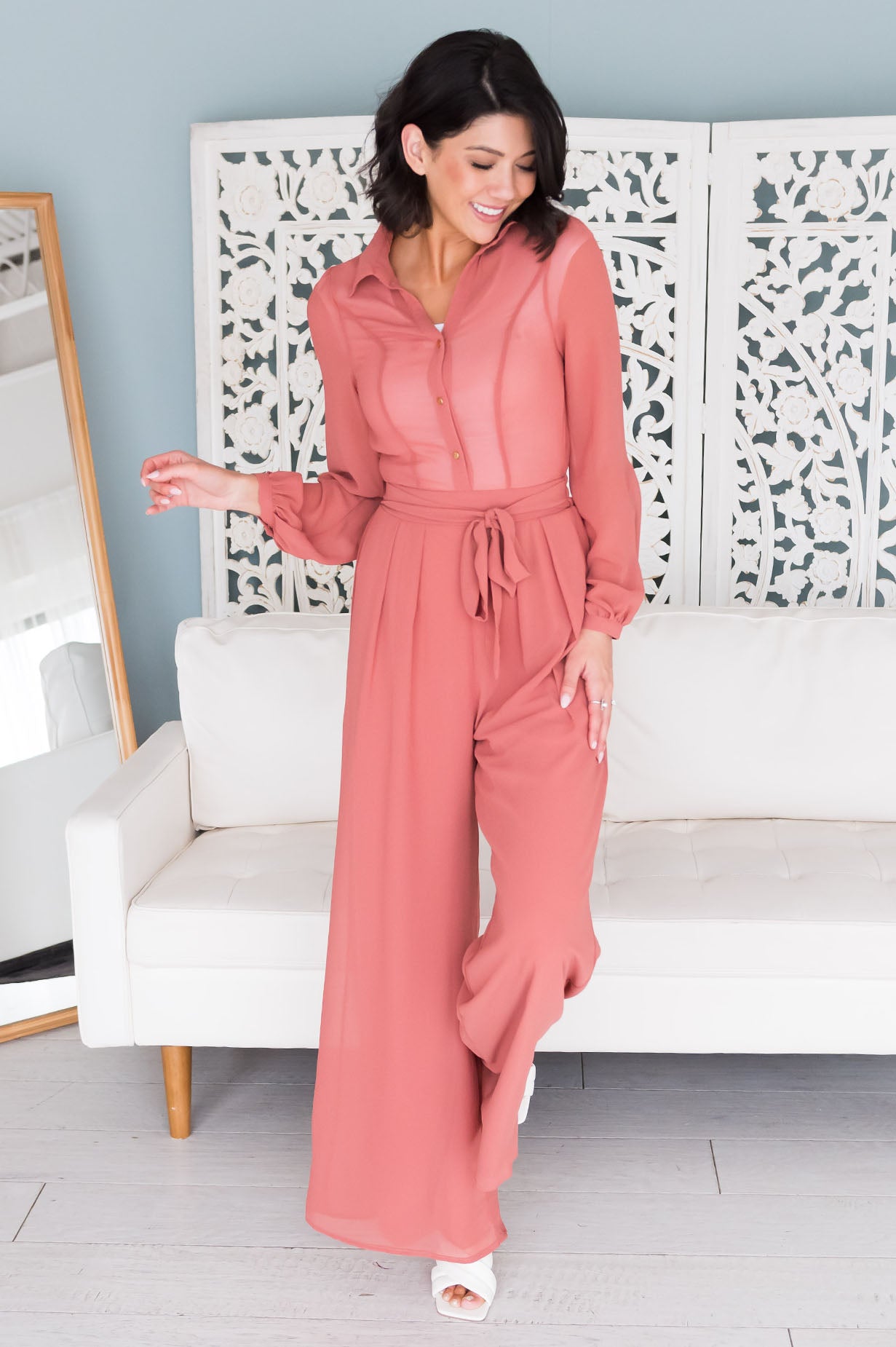 The Ivanka Modest Jumpsuit