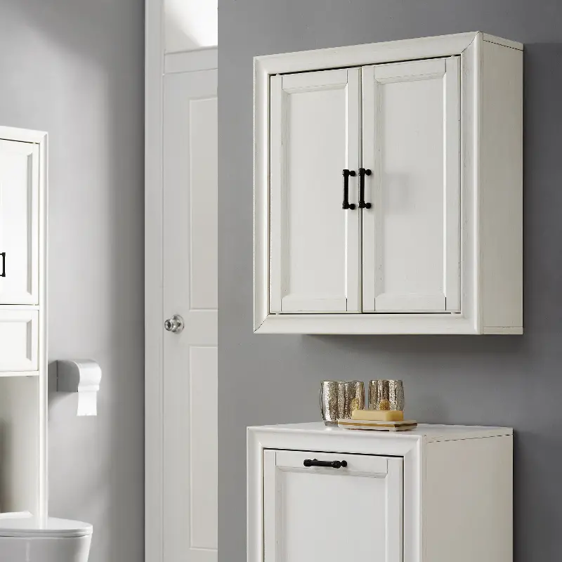 Tara Cottage White Wall Cabinet