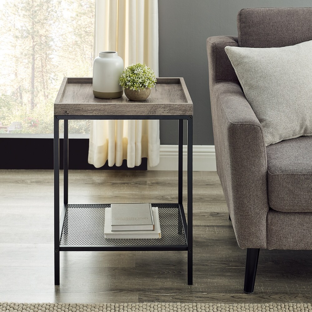 Middlebrook Edelman Industrial Tray Top Side Table